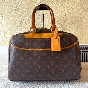 LOUIS VUITTON deauville monogram bag